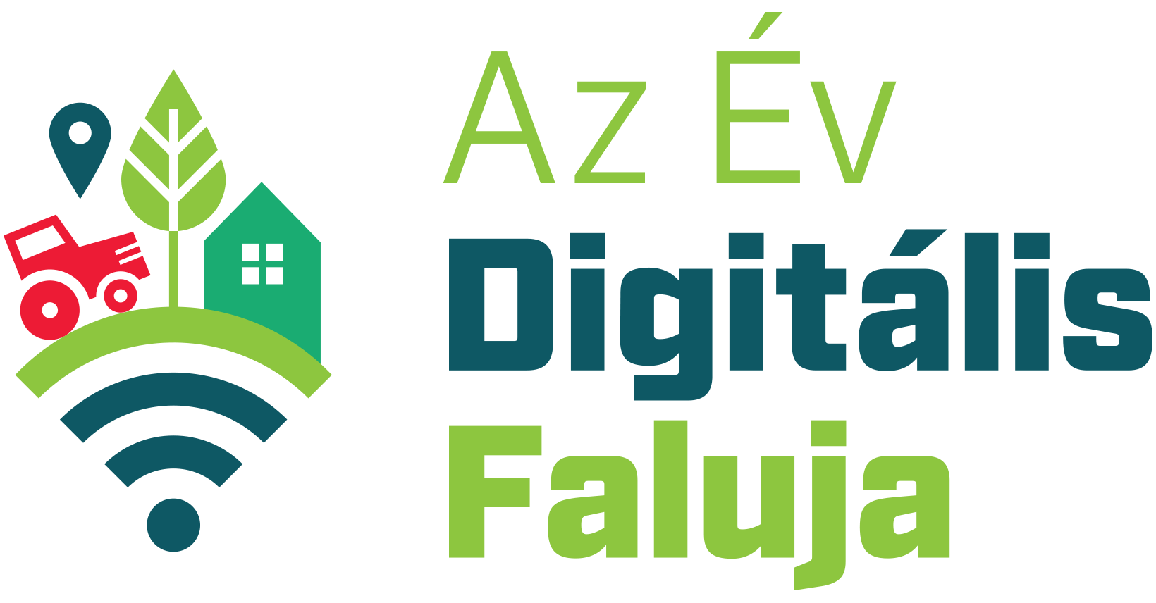 Az Év Digitális Faluja díj logo